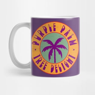 Purple Palm Tree Delight Mug